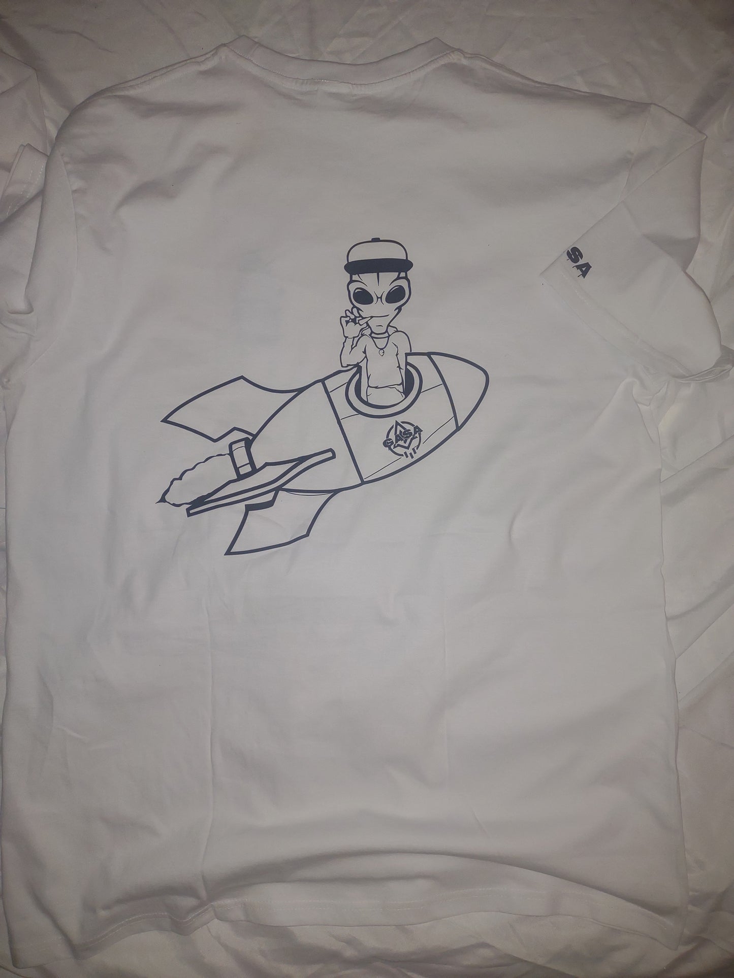 GASA Apparel 2023 mini alien patch tshirt