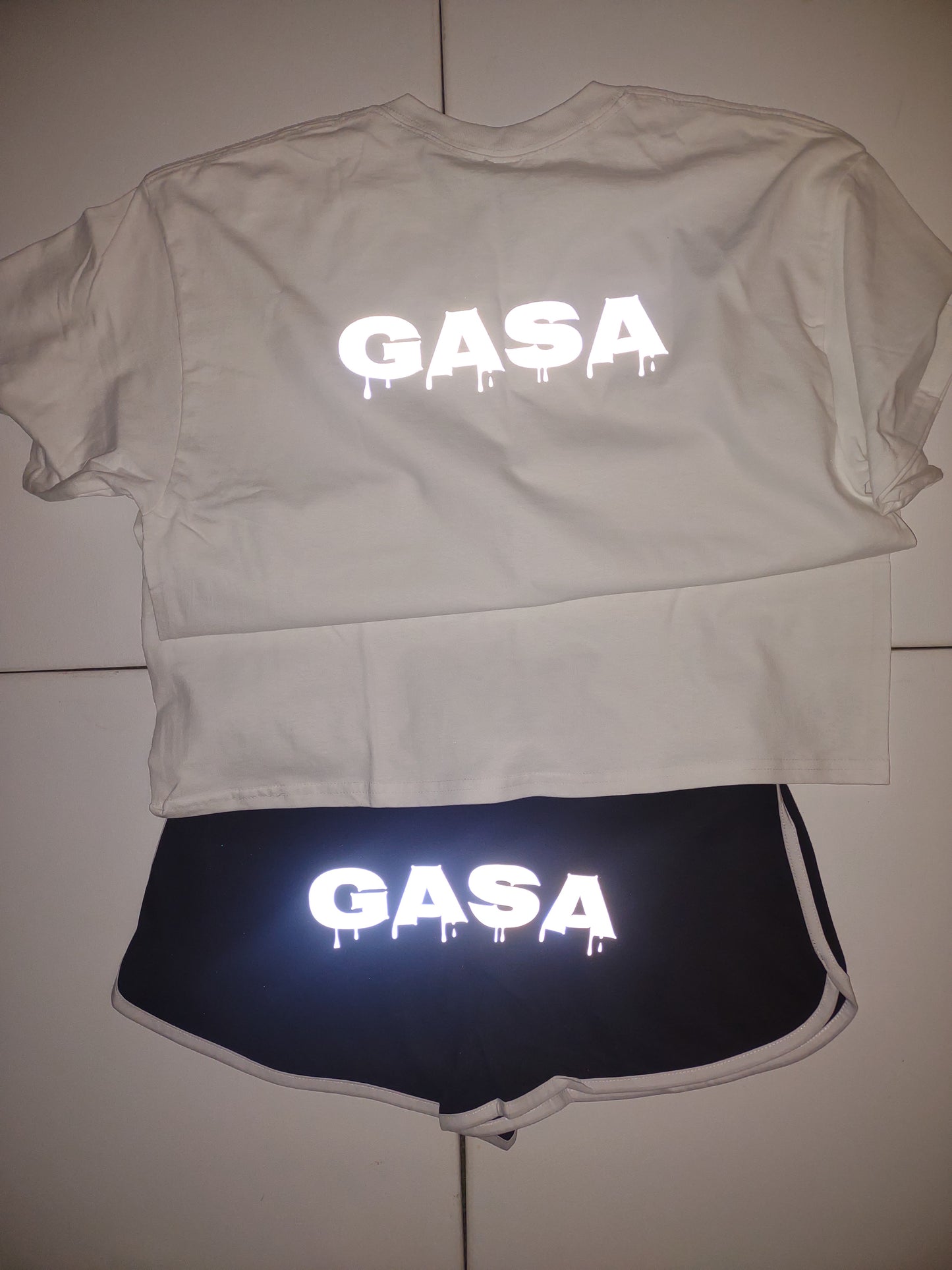 GASA women's T-shirt and shorts combo