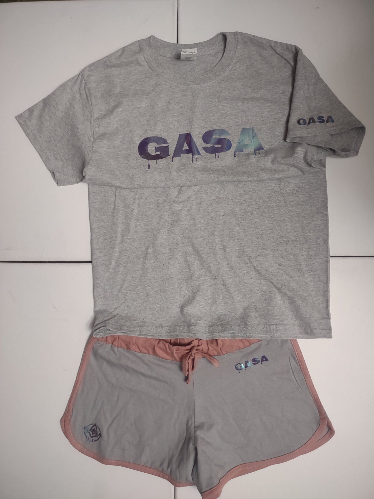 GASA women's T-shirt and shorts combo