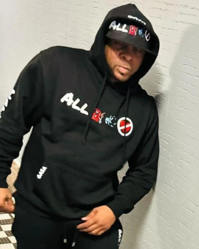 All gas β½ noπ« breaks π stacked sweat suit