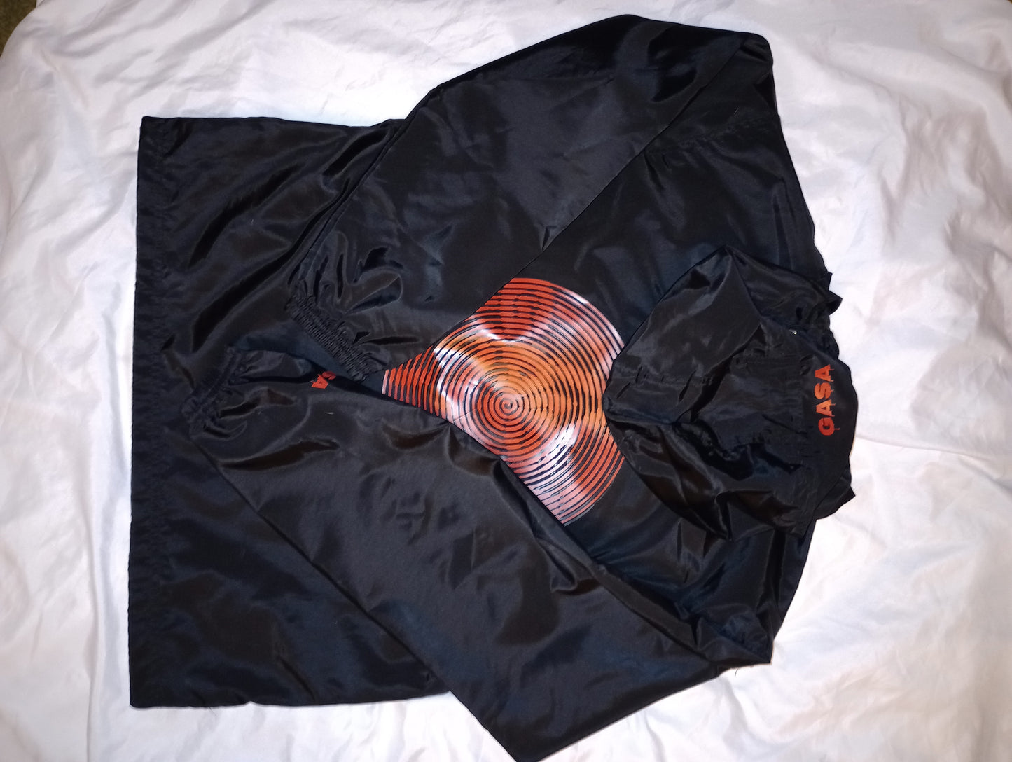 GASA Apparel stacked half zip pullover rain suit