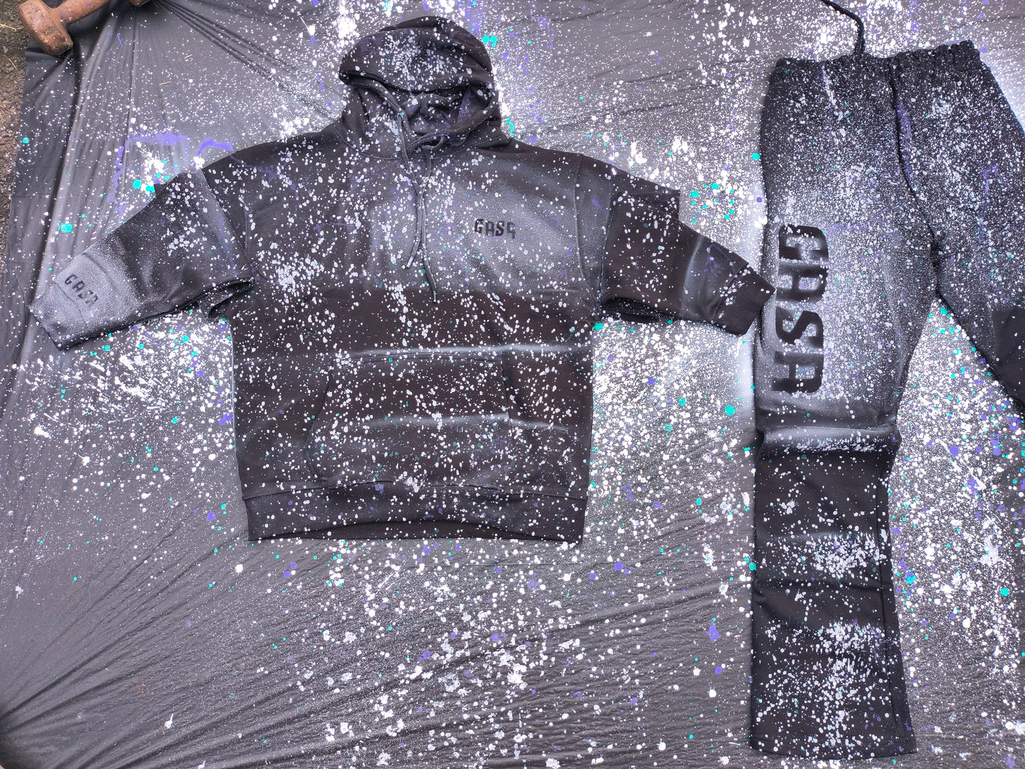 GASA Galaxy Ghost sweat suits