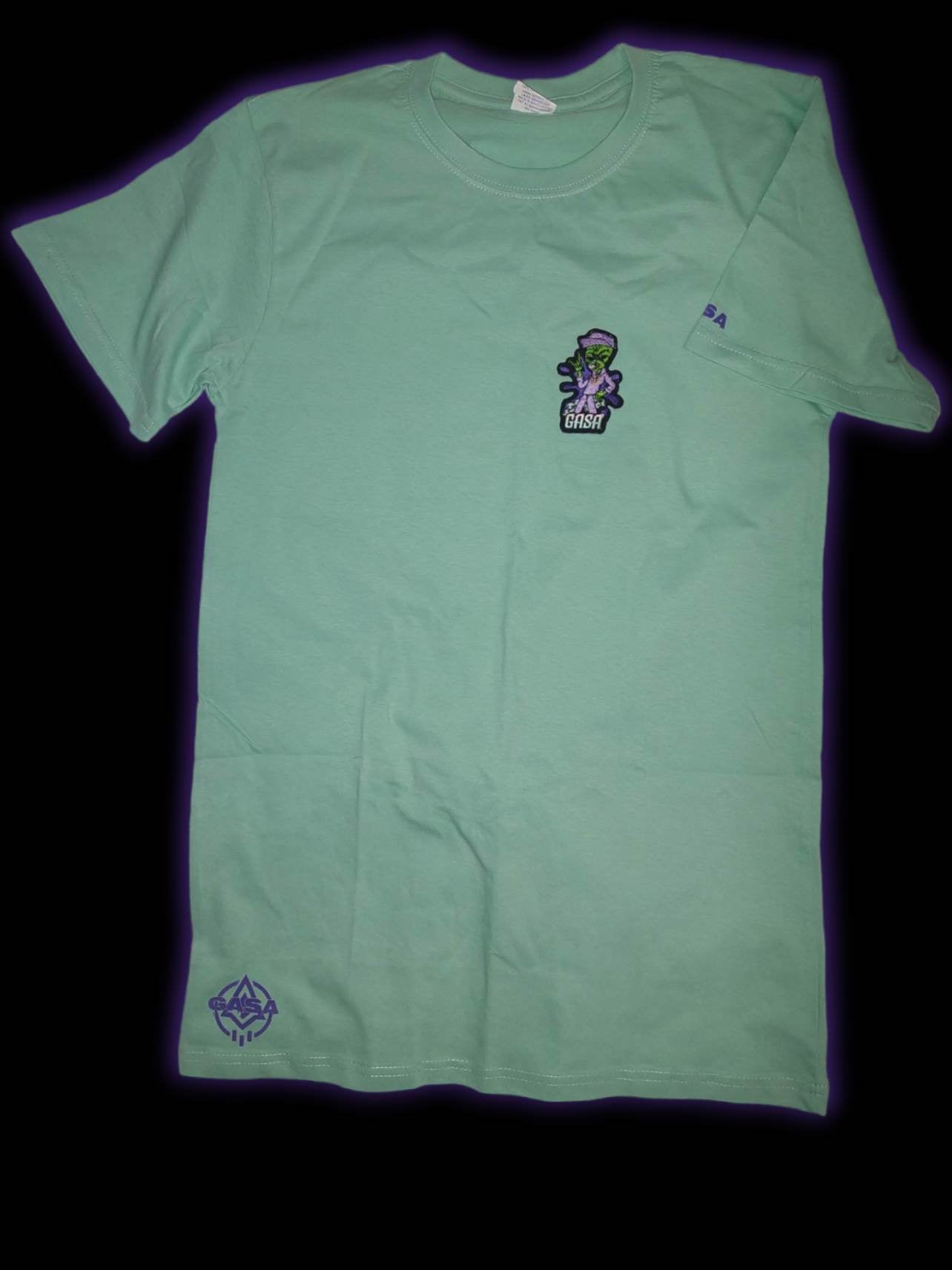 GASA Apparel 2023 mini alien patch tshirt