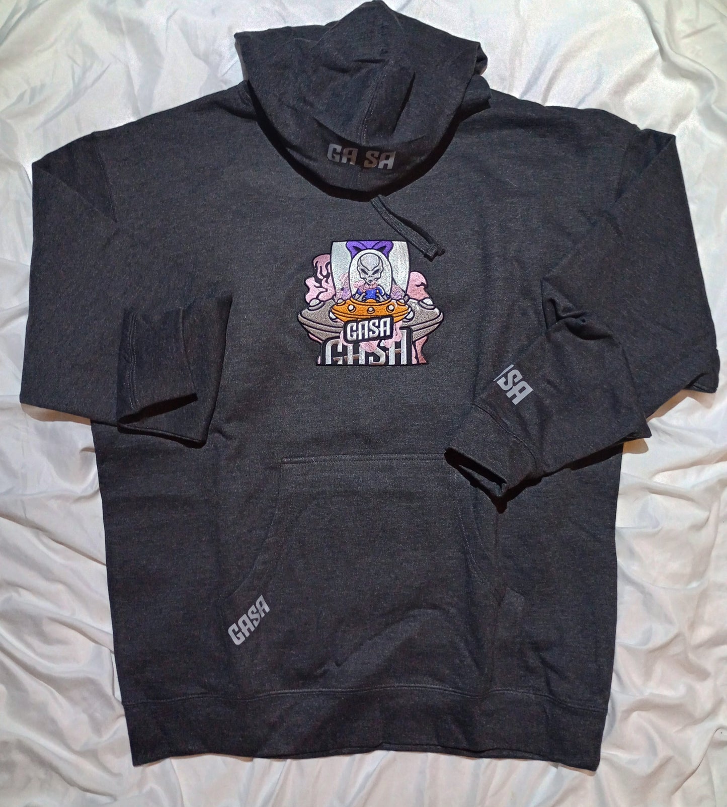 GASA alien spaceship hoodie