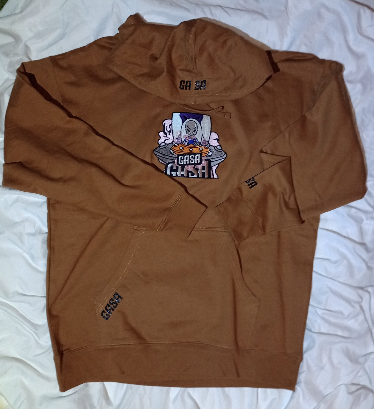 GASA alien spaceship hoodie