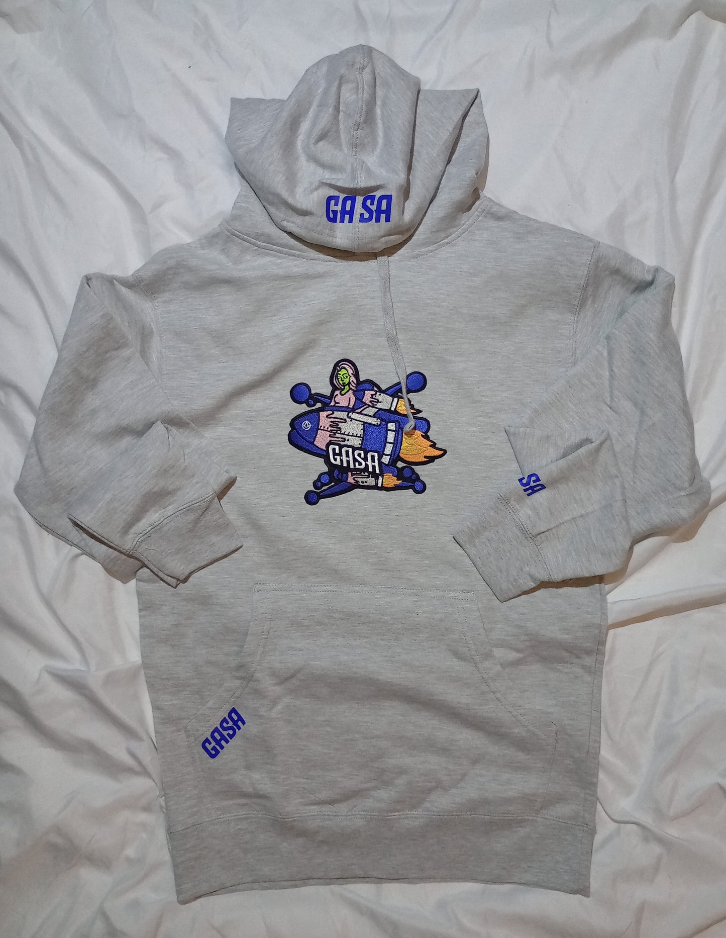 GASA alien spaceship hoodie