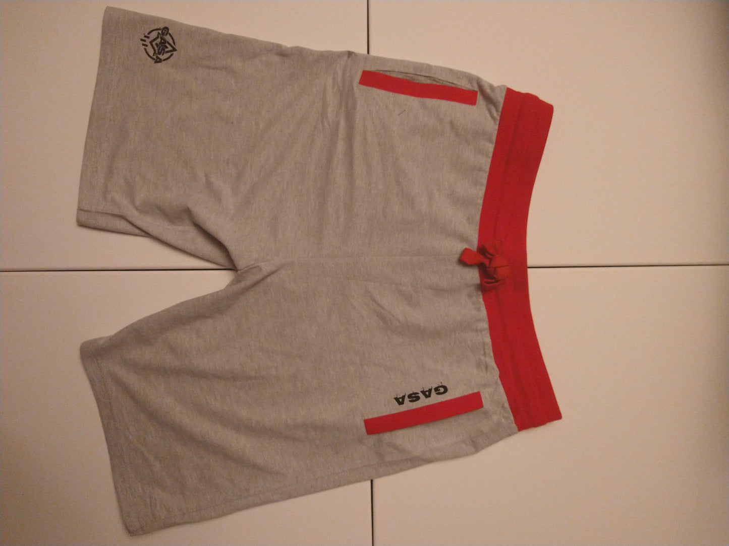 Two tone men's sweat shorts