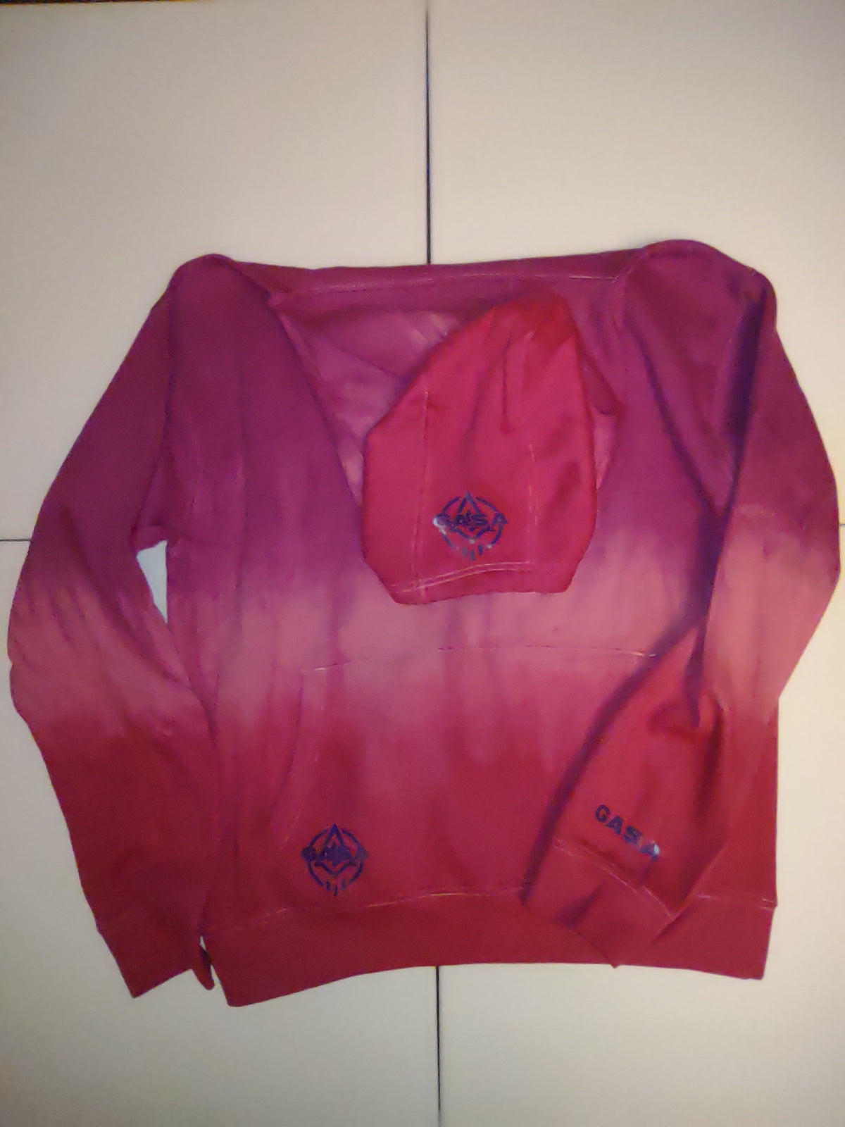 GASA new first Alien embroidery patch hoody