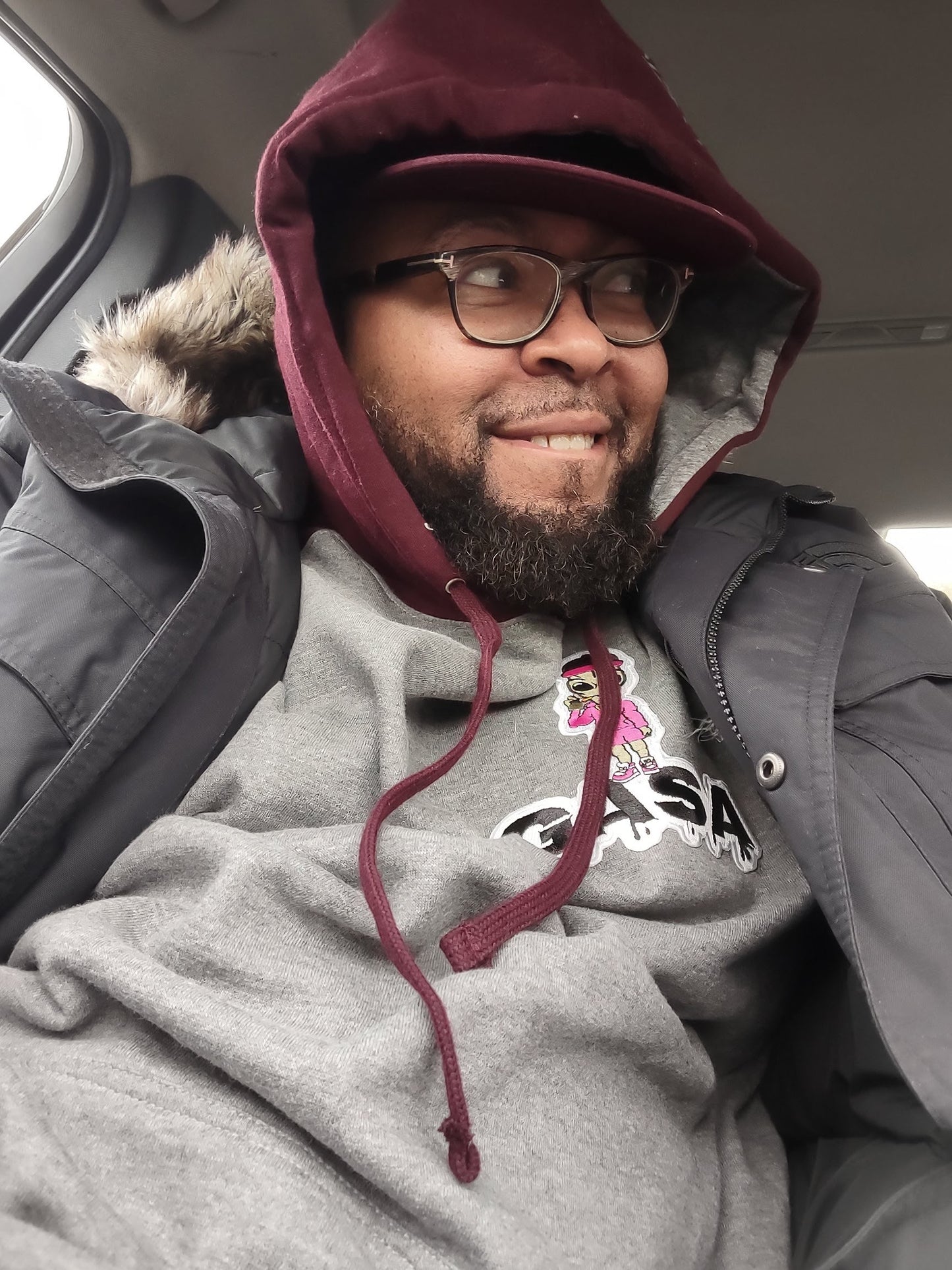 GASA new first Alien embroidery patch hoody