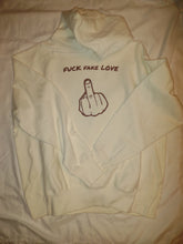 Load image into Gallery viewer, F*ck fake love hoodie
