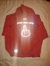 Load image into Gallery viewer, F*ck fake love hoodie
