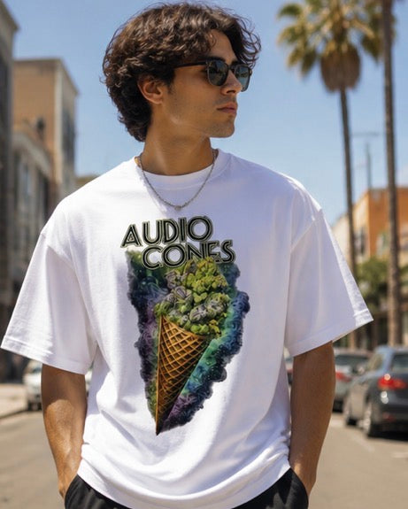 Audio cones tshirt