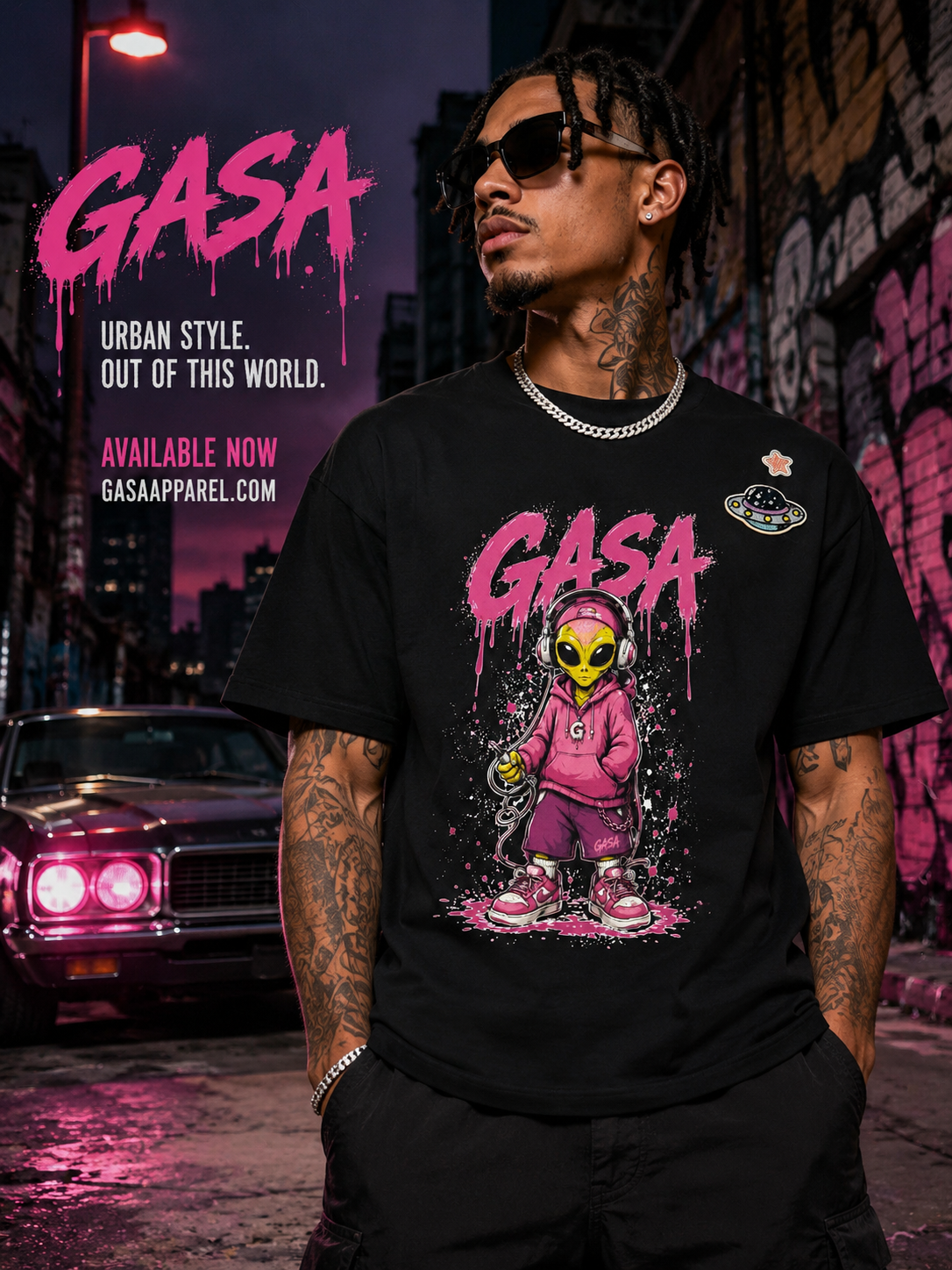 GASA grooving alien