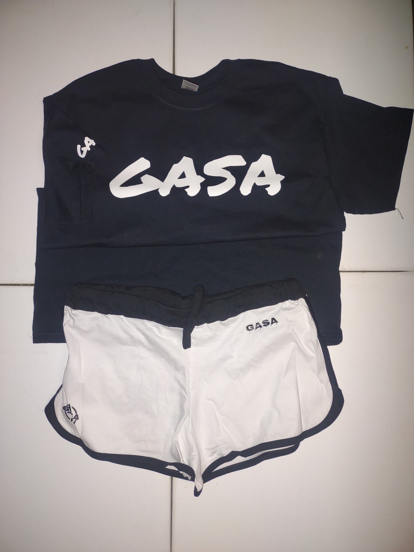 GASA women's T-shirt and shorts combo