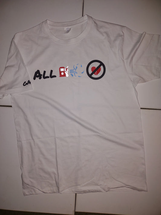"All ⛽💨 🚫 💔" T-shirt