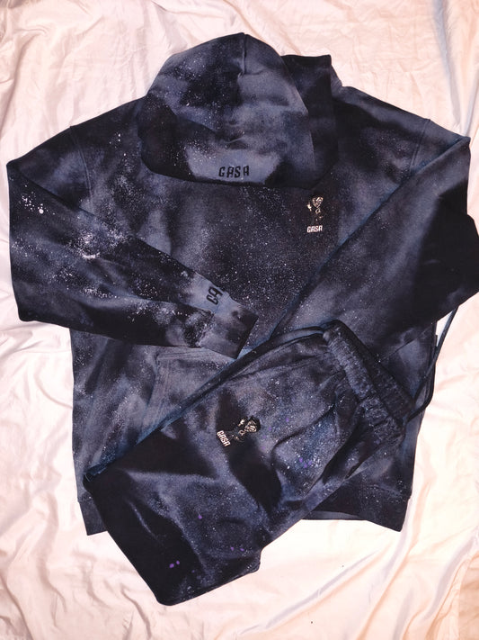 GASA Galactic Ghost sweat suit with patch