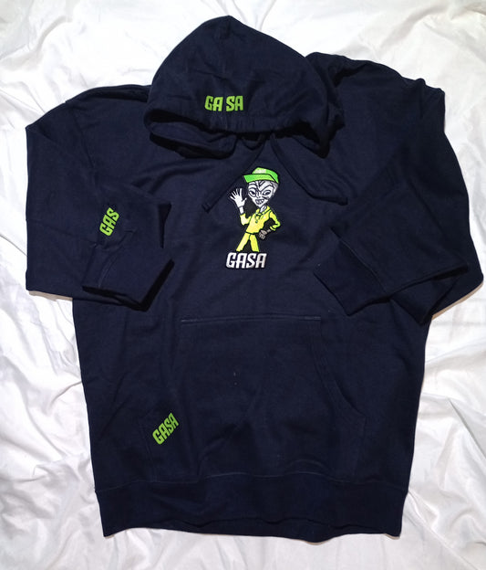 Lime GASA alien hoodie