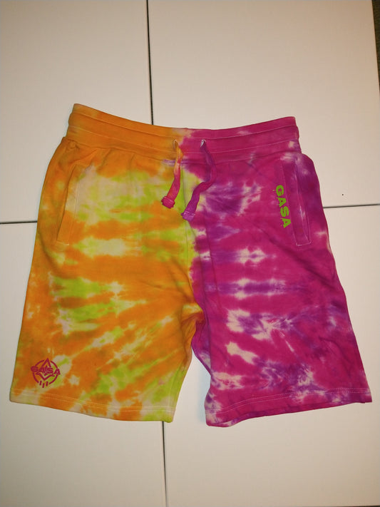 GASA tie-dye shorts