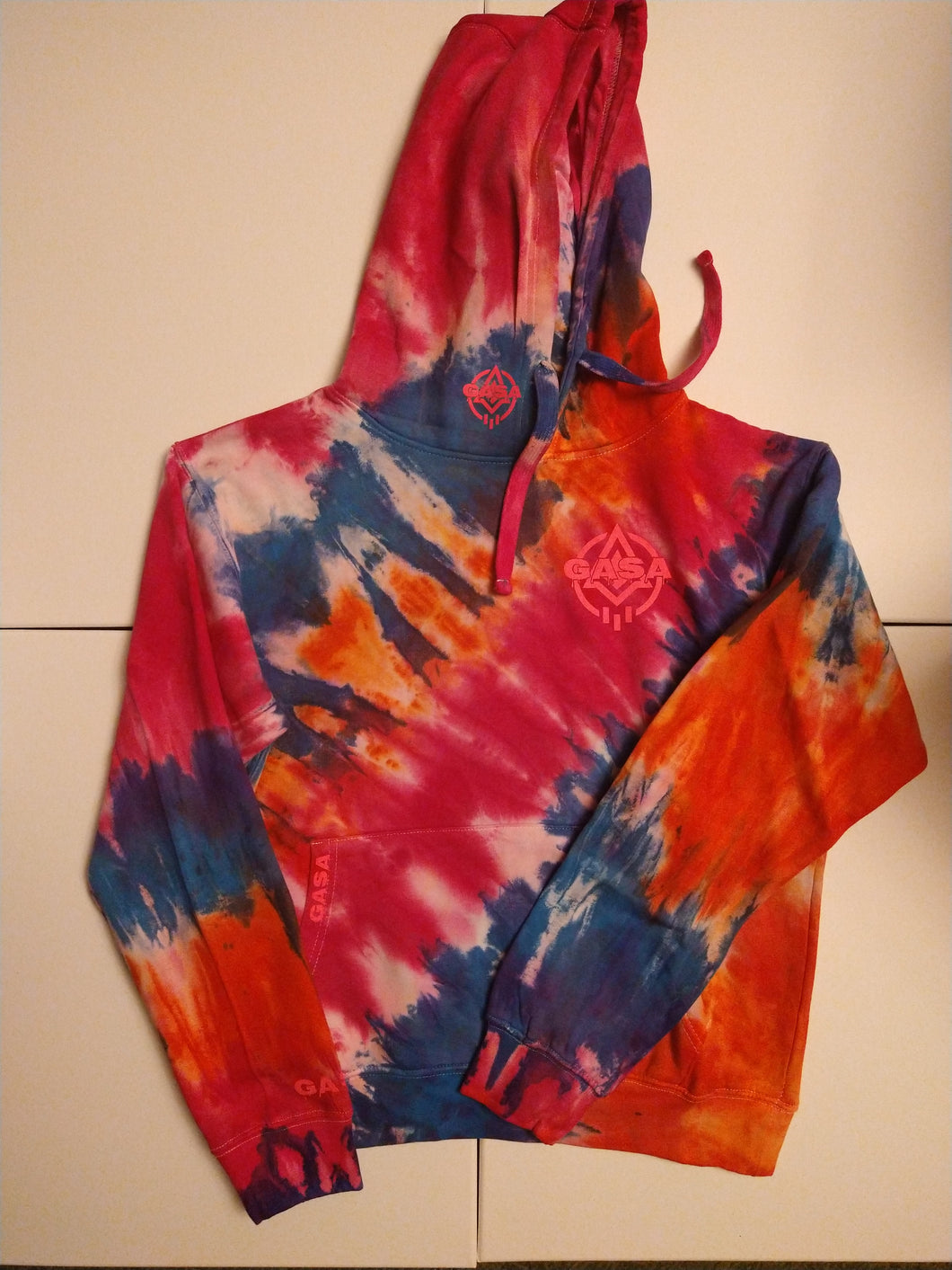 New GASA limited edition tie-dye hoodie