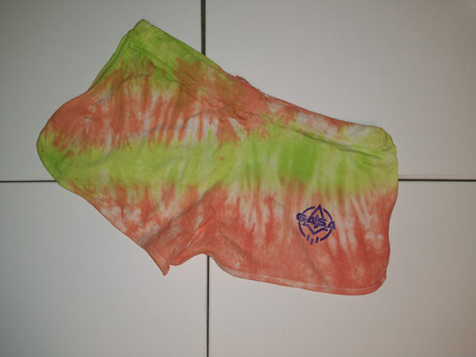 GASA women's short tie-dye