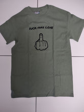 Load image into Gallery viewer, Fu** fake love t-shirt
