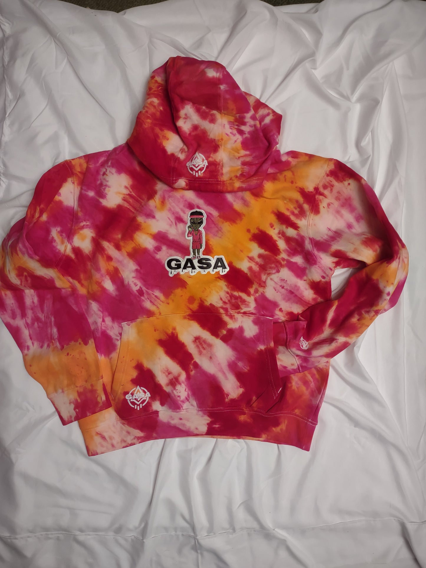 GASA  new first Alien embroidery patch hoody