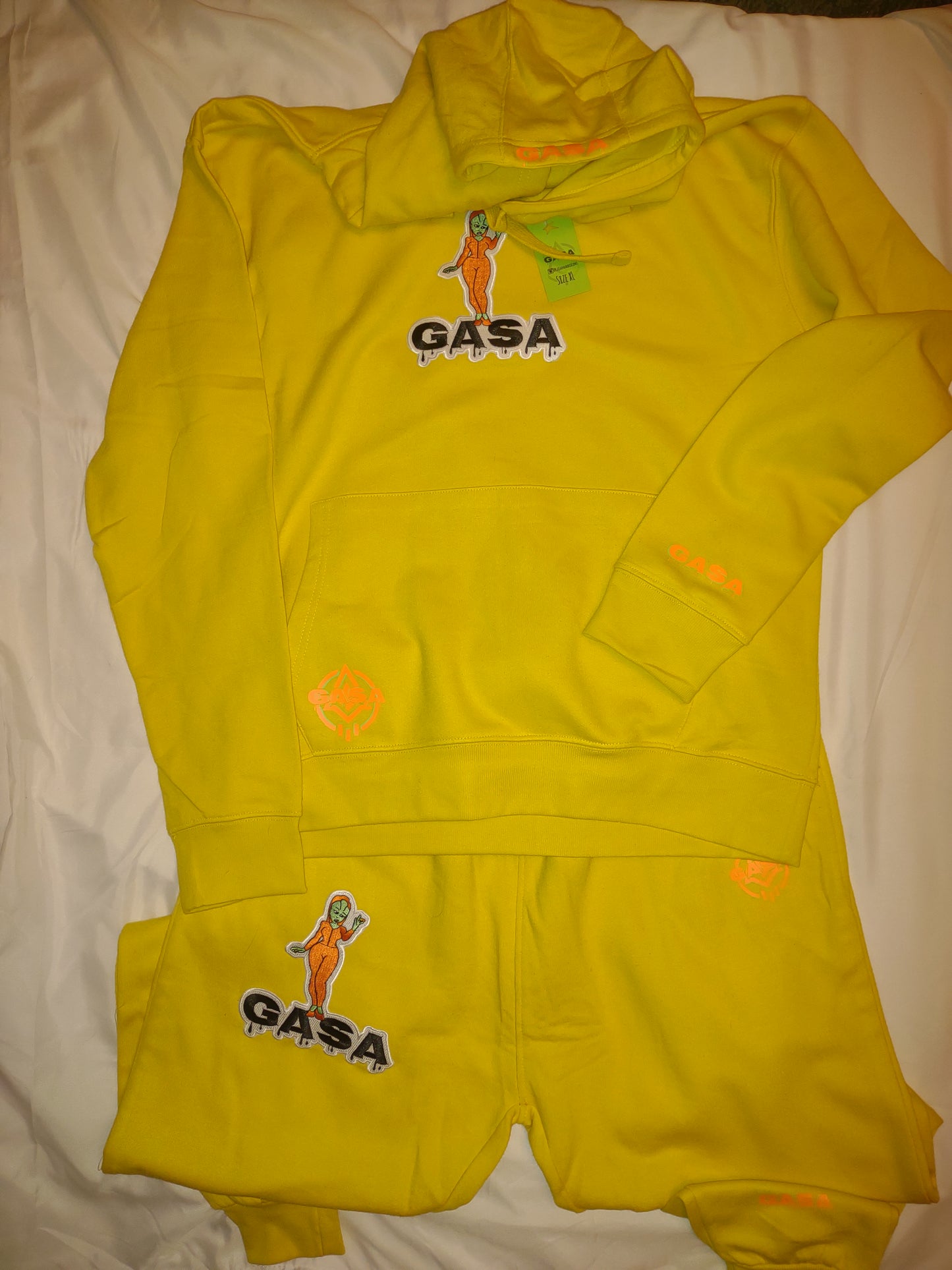 GASA female alien sweatsuit