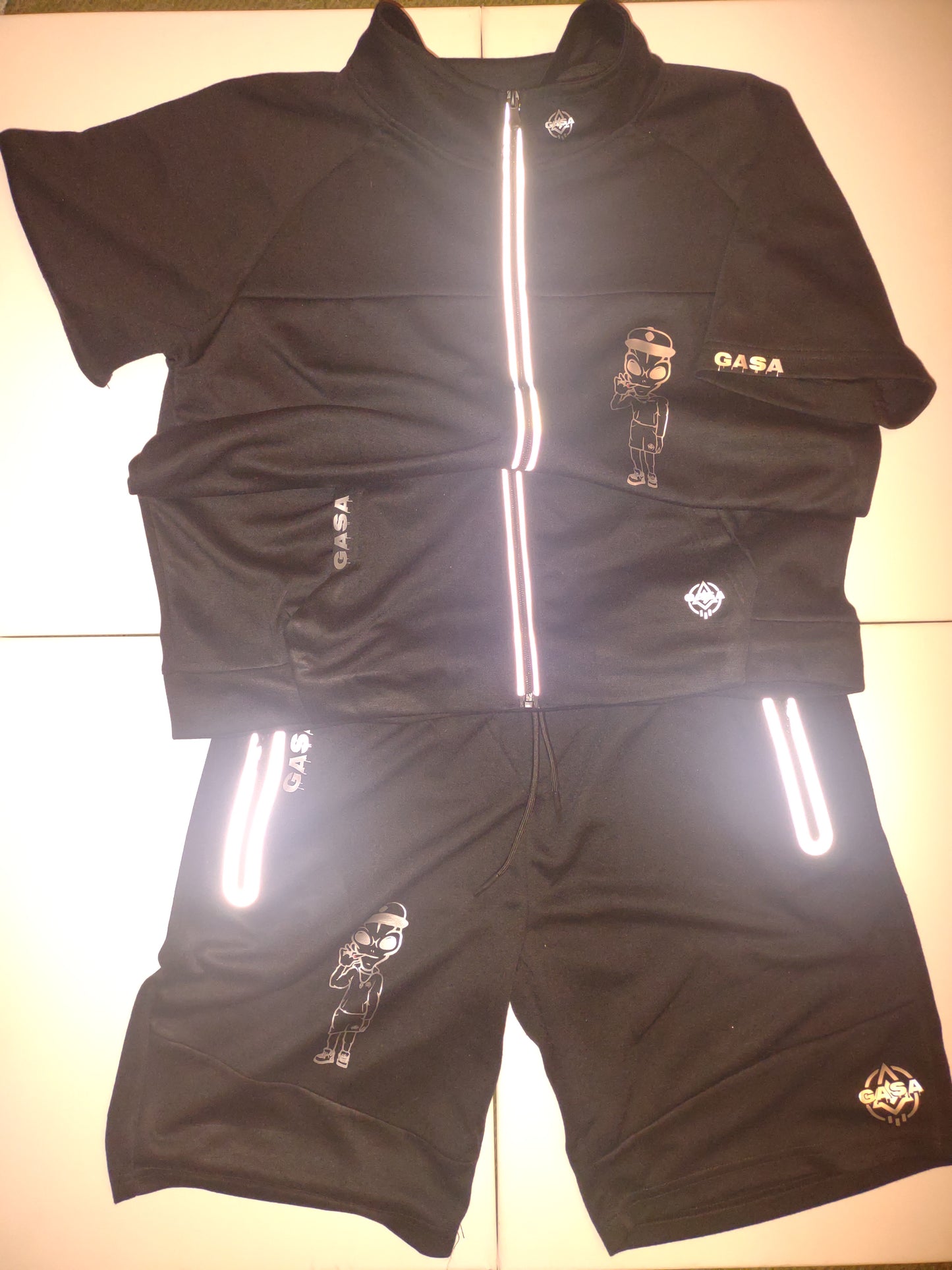 GASA Hooded  or without hood short sets