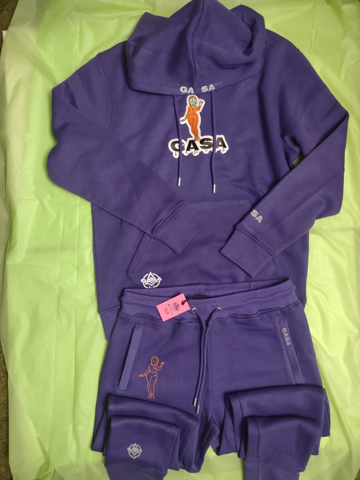 GASA female alien sweatsuit